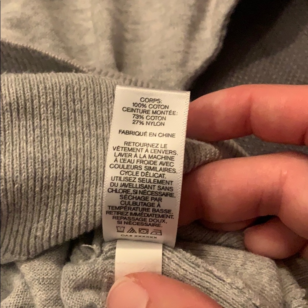 Express Grey Ribbed Shirt - Picture 9 of 10